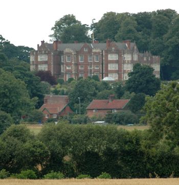 Burton Agnes Hall from the stud, July 2005, click for a larger image